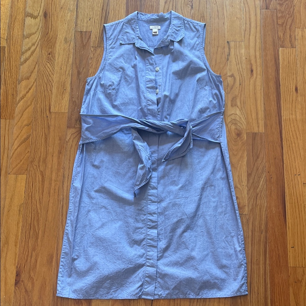 J. Crew Light Blue Sleeveless Dress size small